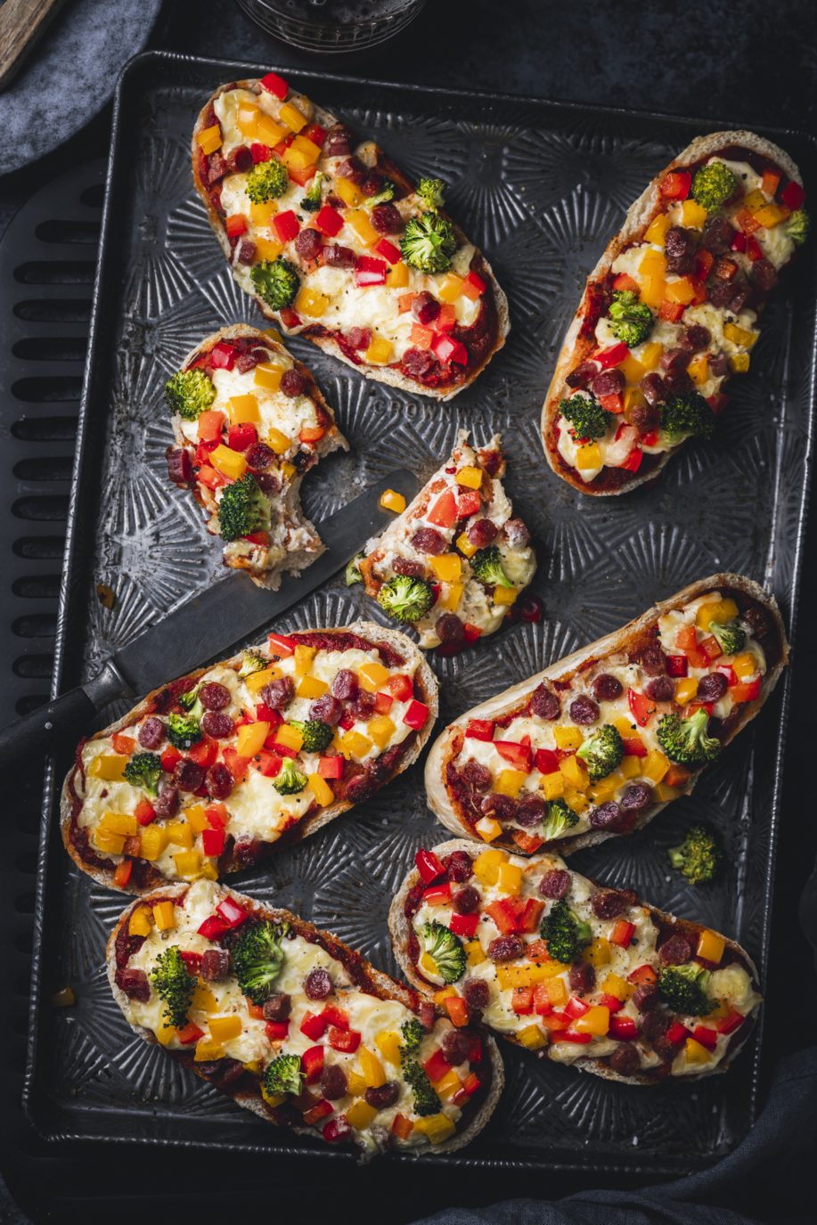 Mini Pizza Baguettes